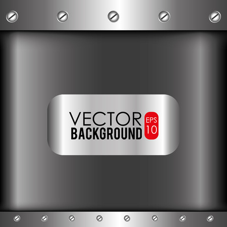 Metal design illustration.のイラスト素材