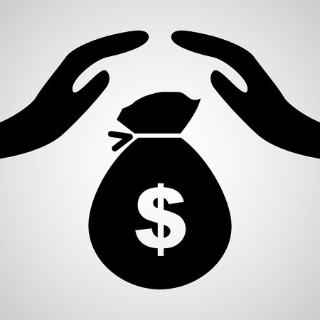 insurance concept design, vector illustration eps10 graphicのイラスト素材