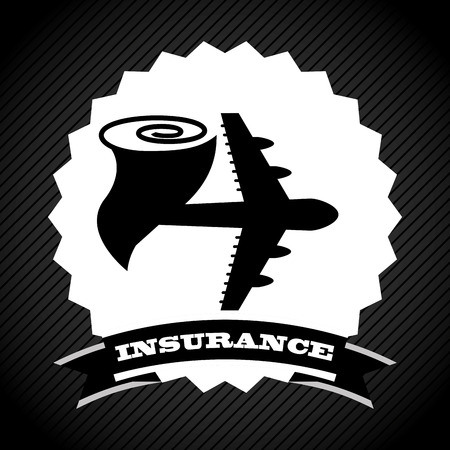 insurance concept design, vector illustration のイラスト素材