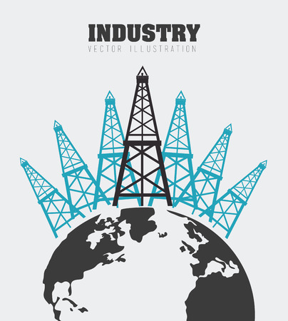 Industry design, vector illustration.のイラスト素材