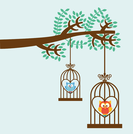 owl bird design, vector illustration eps10 graphicのイラスト素材