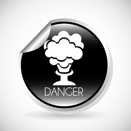 danger sign design, vector illustration eps10 graphicのイラスト素材