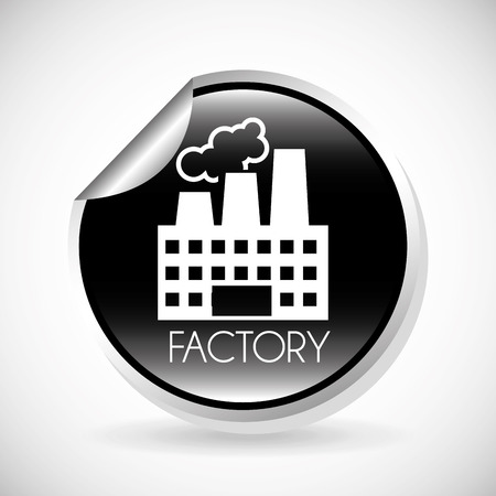 industry icon design, vector illustration eps10 graphicのイラスト素材