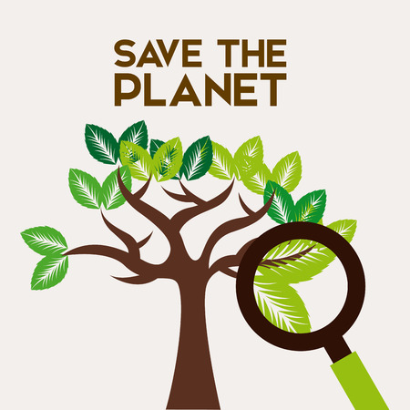 eco friendly design, vector illustration  graphicのイラスト素材