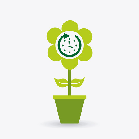 eco friendly design, vector illustration  graphicのイラスト素材