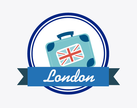 london travel design, vector illustration  graphicのイラスト素材