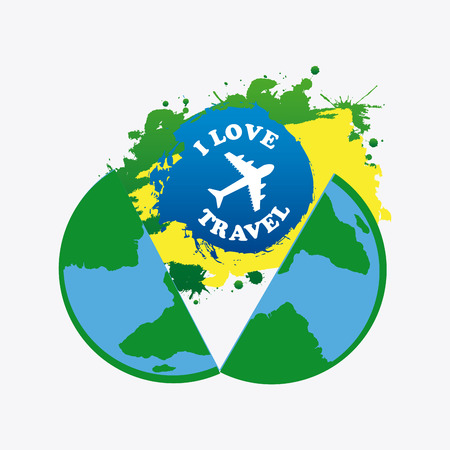 travel concept design, vector illustration eps10 graphicのイラスト素材