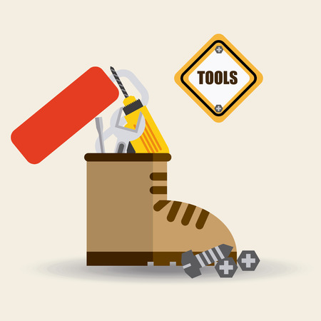 tools icon design, vector illustration eps10 graphicのイラスト素材