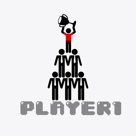 video gamers design, vector illustration  graphicのイラスト素材