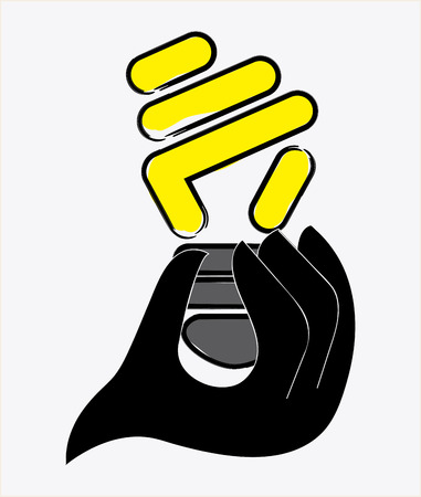 bulb idea design, vector illustration eps10 graphicのイラスト素材