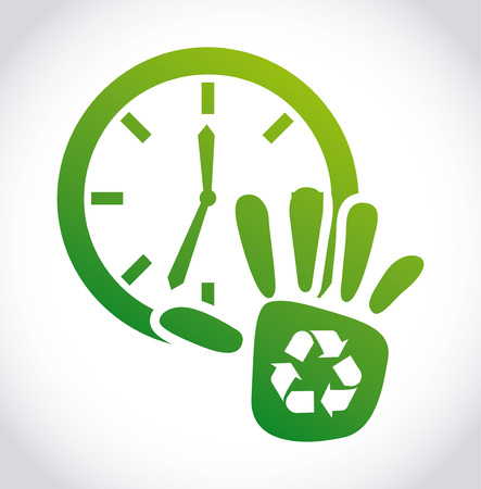 eco friendly design, vector illustration  graphicのイラスト素材