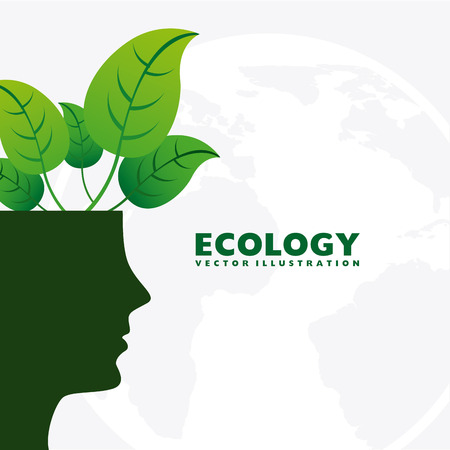 eco friendly design, vector illustration  graphicのイラスト素材