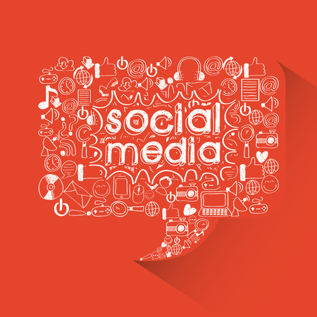 social media design, vector illustration eps10 graphicのイラスト素材