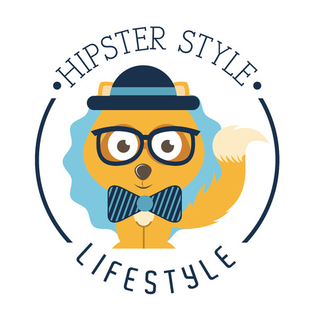 hipster lifestyle design, vector illustration  graphicのイラスト素材