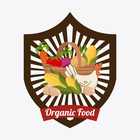 farm fresh design, vector illustration  graphicのイラスト素材