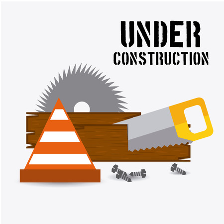 under construction design, vector illustration  graphicのイラスト素材