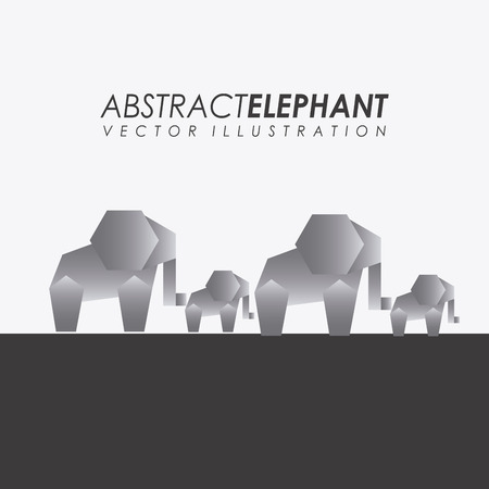 animal abstract design, vector illustration graphicのイラスト素材