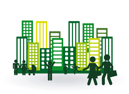 eco friendly design, vector illustration eps10 graphicのイラスト素材