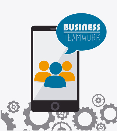 Business design over white background, vector illustration.のイラスト素材