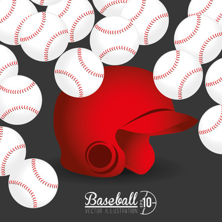 Sport design over gray background, vector illustration.のイラスト素材