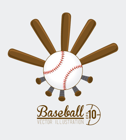 Sport design over white background, vector illustration.のイラスト素材