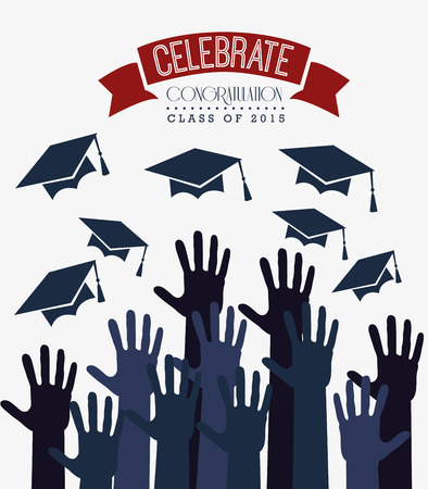 Education design over white background, vector illustration.のイラスト素材