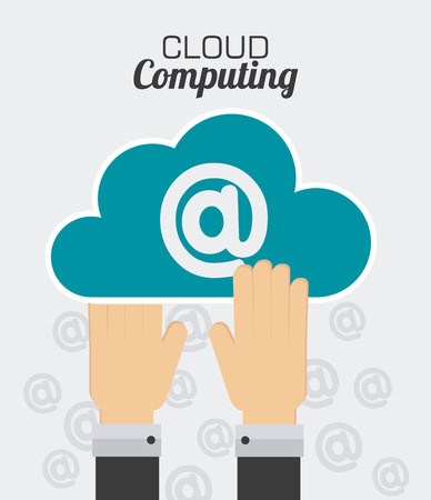 Technology design over white background, vector illustration.のイラスト素材