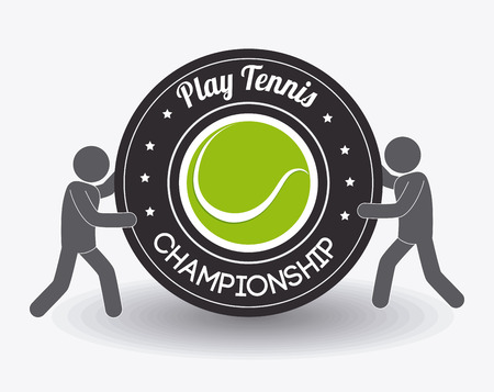 Sport design over white background, vector illustration.のイラスト素材