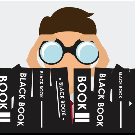 book concept design, vector illustration のイラスト素材