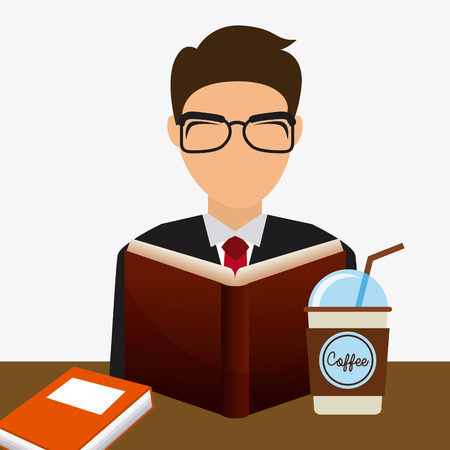 book concept design, vector illustration のイラスト素材