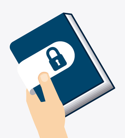 book concept design, vector illustration のイラスト素材