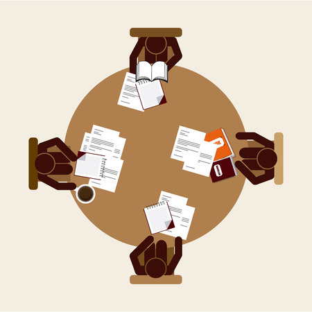 book concept design, vector illustrationのイラスト素材