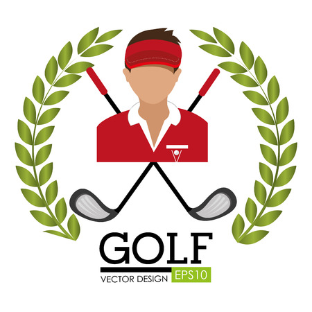 Sport design over white background, vector illustration.のイラスト素材