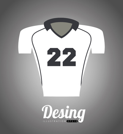 american football design, vector illustration eps10 graphicのイラスト素材
