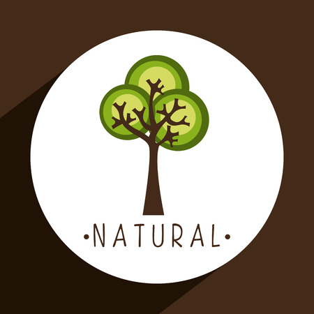 green tree design, vector illustration eps10 graphicのイラスト素材