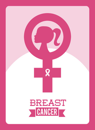 breast cancer design, vector illustration eps10 graphicのイラスト素材