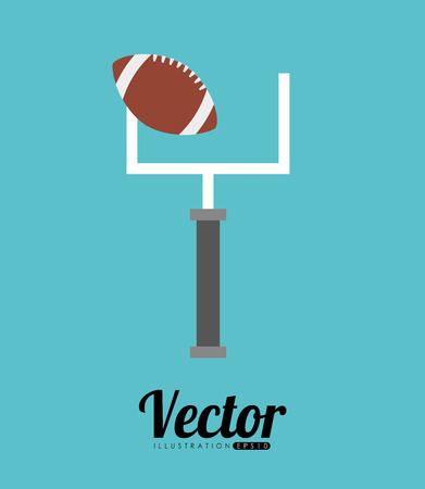 american football design, vector illustration eps10 graphicのイラスト素材
