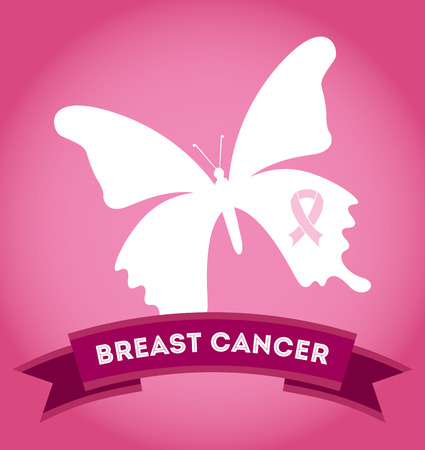 breast cancer design, vector illustration eps10 graphicのイラスト素材