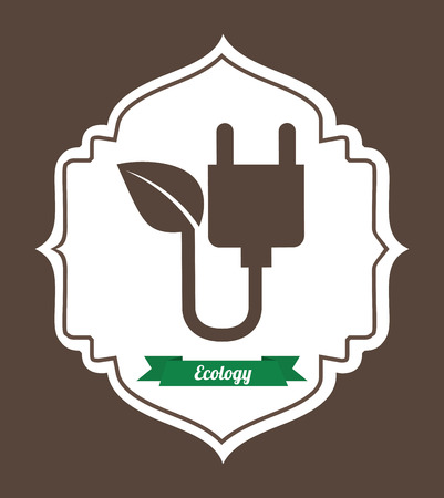 eco concept design, vector illustration eps10 graphicのイラスト素材