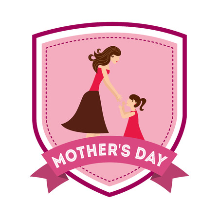 mothers day design, vector illustration graphicのイラスト素材