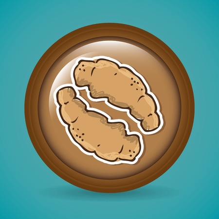 delicious bakery designのイラスト素材