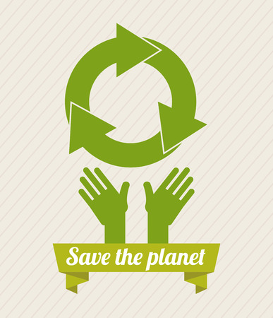 eco friendly design, vector illustration eps10 graphicのイラスト素材