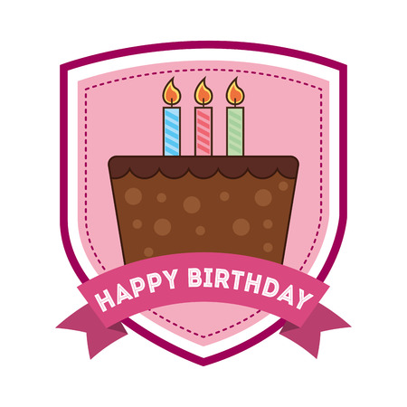 happy birthday designのイラスト素材