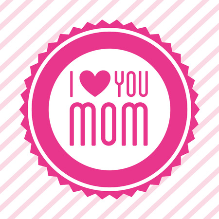 mothers day design, vector illustration eps10 graphicのイラスト素材