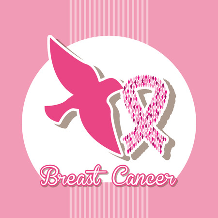 breast cancer design, vector illustrationのイラスト素材