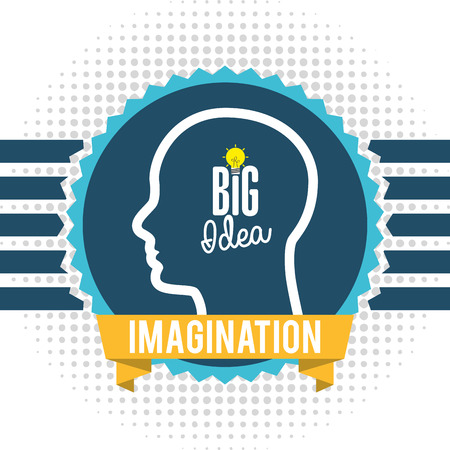 big idea design, vector illustration eps10 graphicのイラスト素材