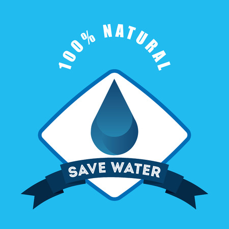 natural water design, vector illustration eps10 graphicのイラスト素材