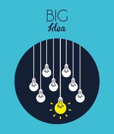 big idea design, vector illustration eps10 graphicのイラスト素材