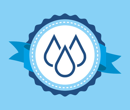 natural water design, vector illustration eps10 graphicのイラスト素材