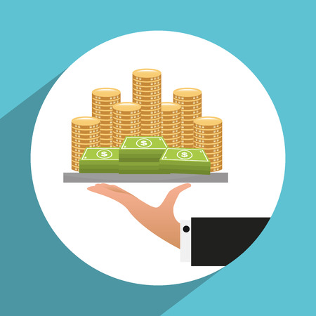 money concept design, vector illustration eps10 graphicのイラスト素材